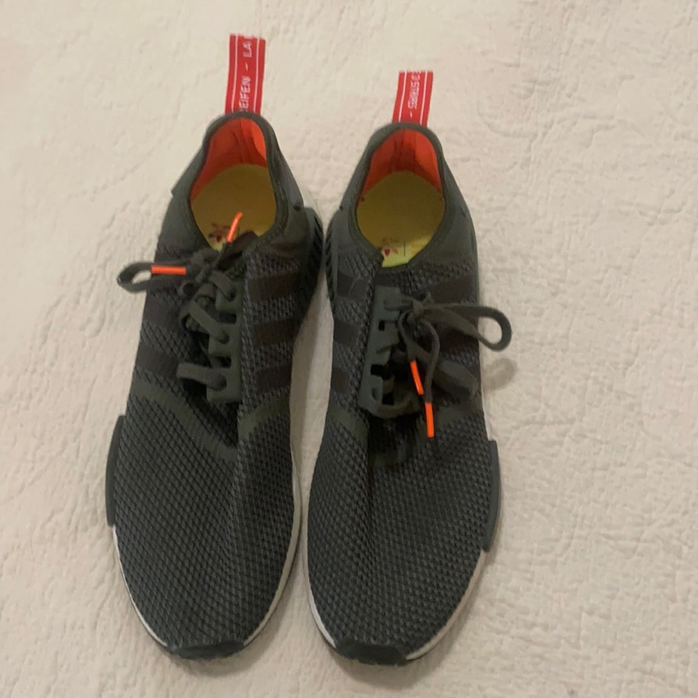 Gently used Adidas Sneakers size 13 in green